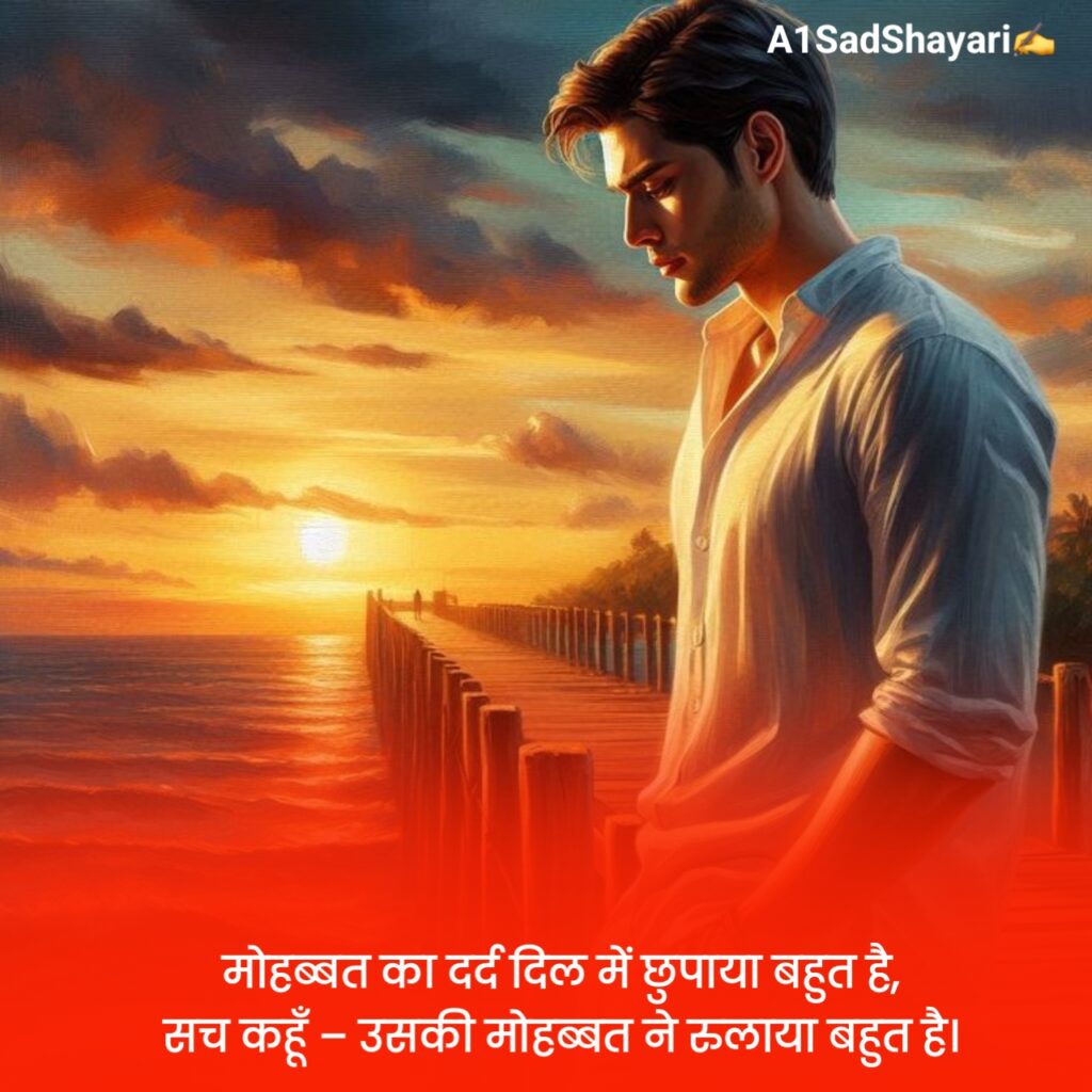 दिल टूटने वाली शायरी Boy