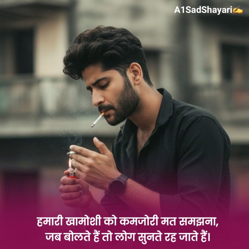 Attitude Shayari in Hindi