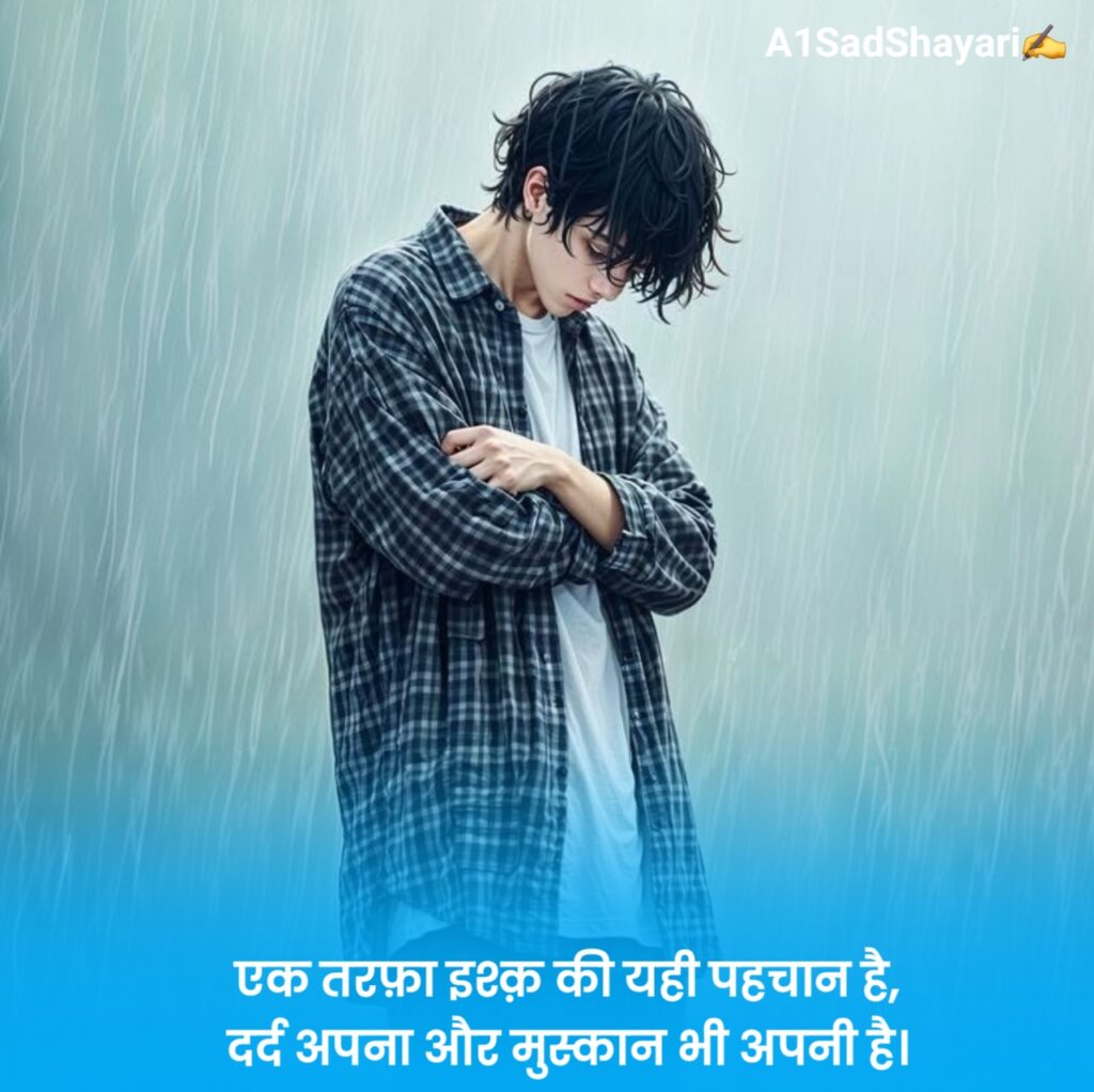 Ek Tarfa Pyar Shayari 2 Line