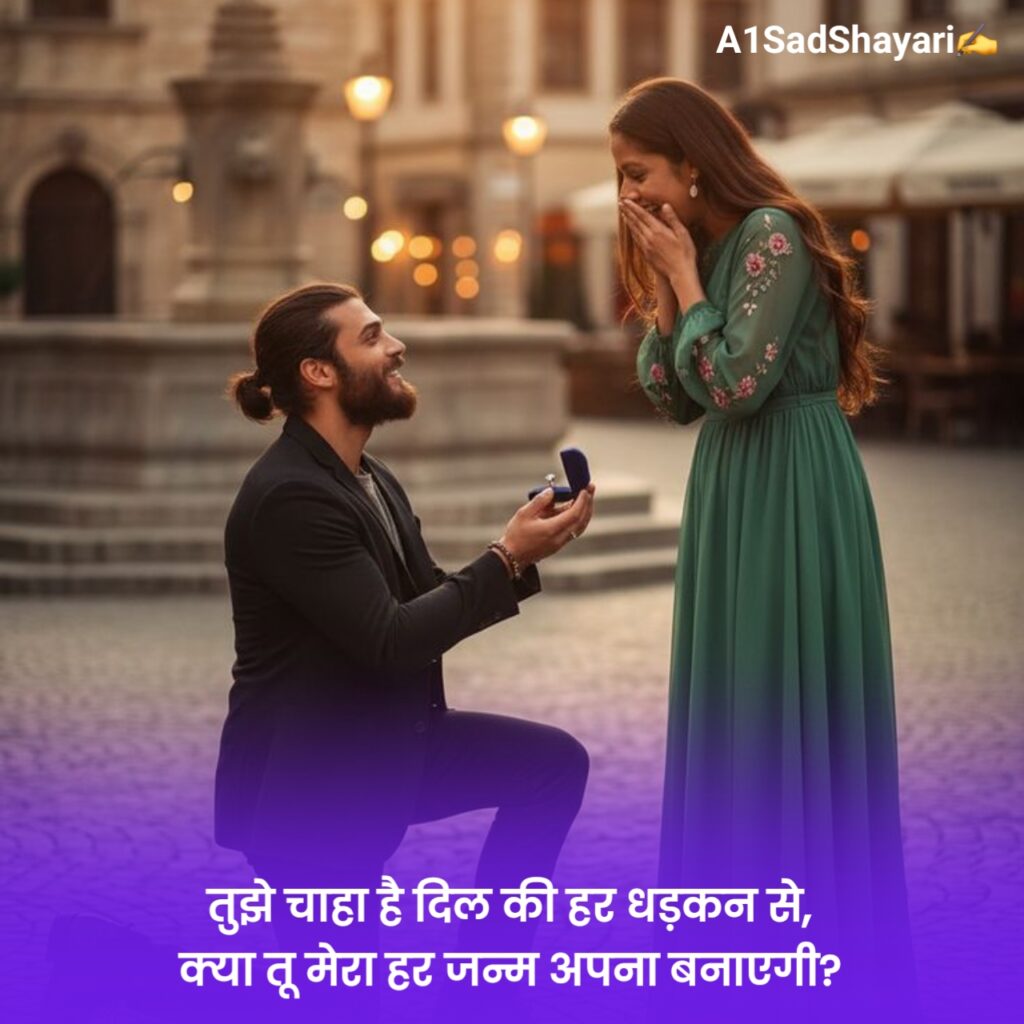 Heart Touching Love Propose Shayari