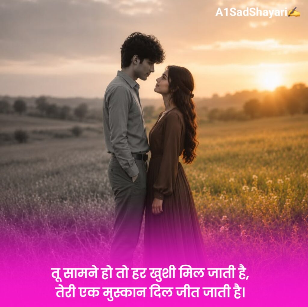 प्यार भरी शायरी दो लाइन